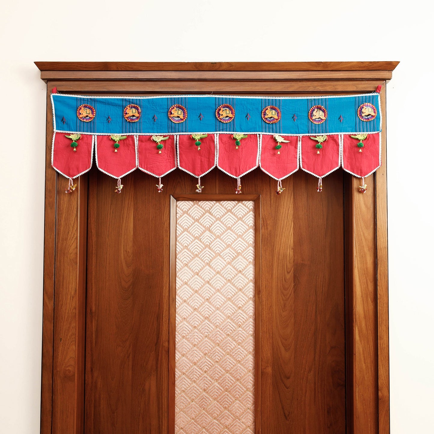  Festive Decor Hand Block Printed Traditional Toran 09