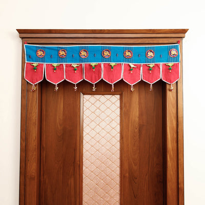  Festive Decor Hand Block Printed Traditional Toran 09