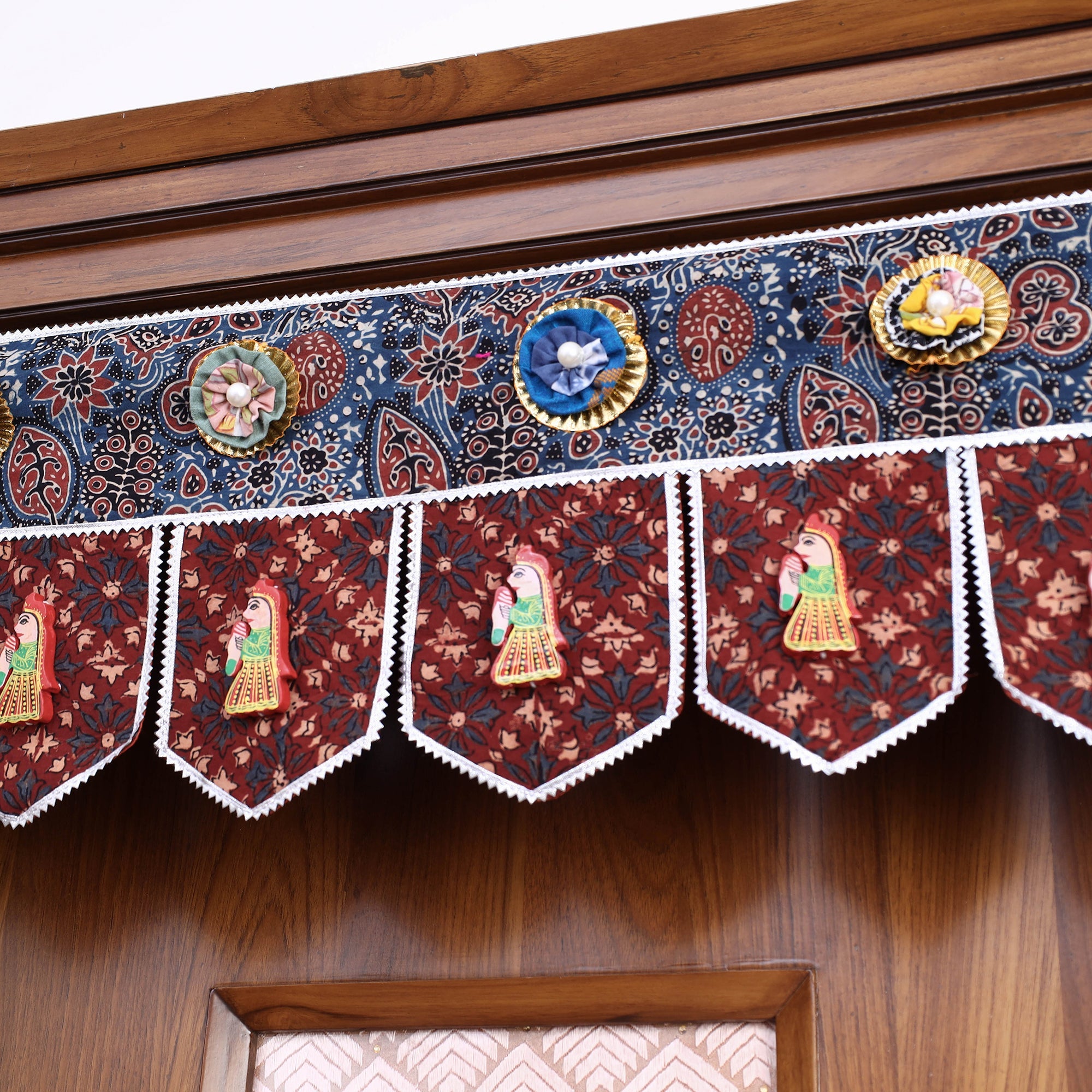  Festive Decor Hand Block Printed Traditional Toran 