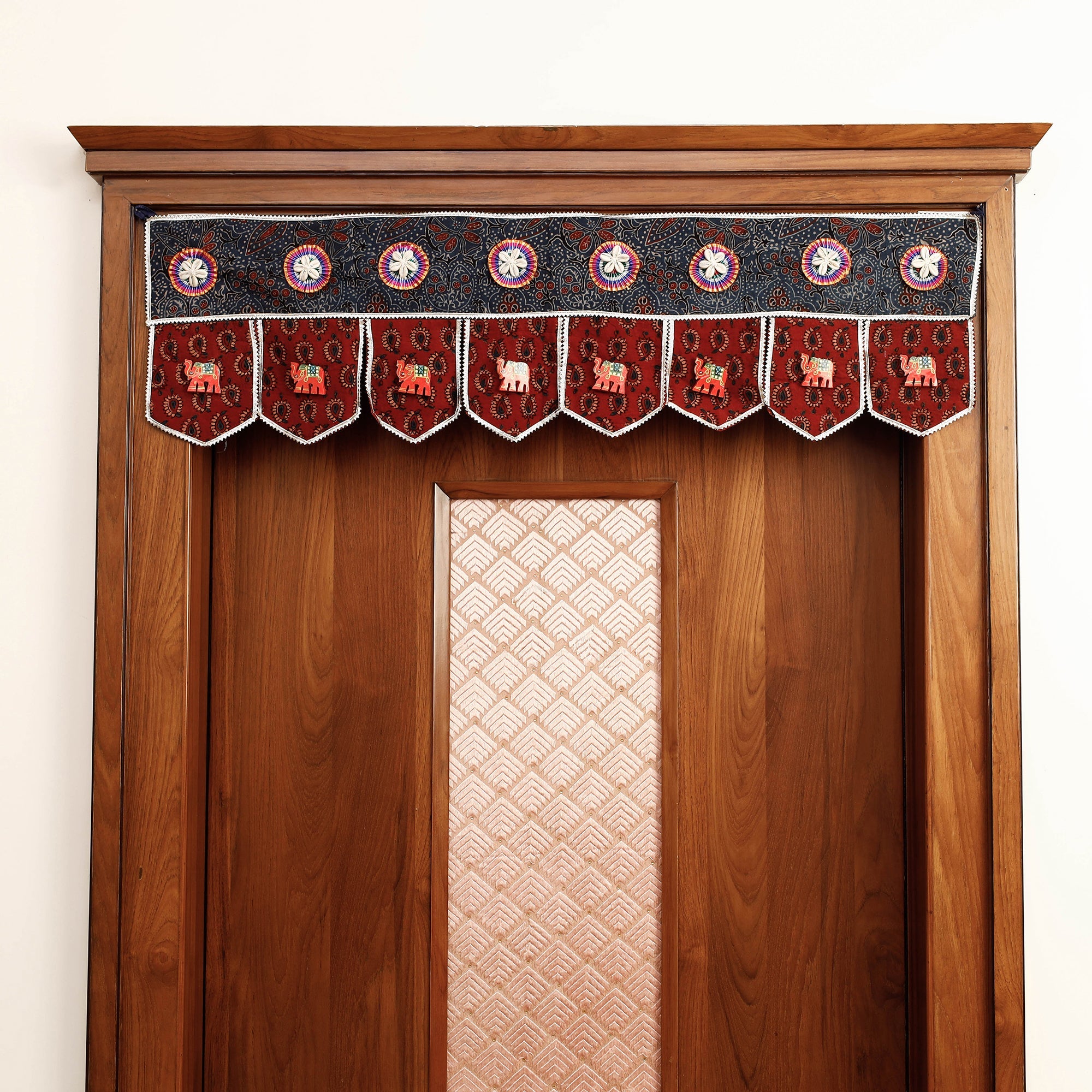   Festive Decor Hand Block Printed Traditional Toran 