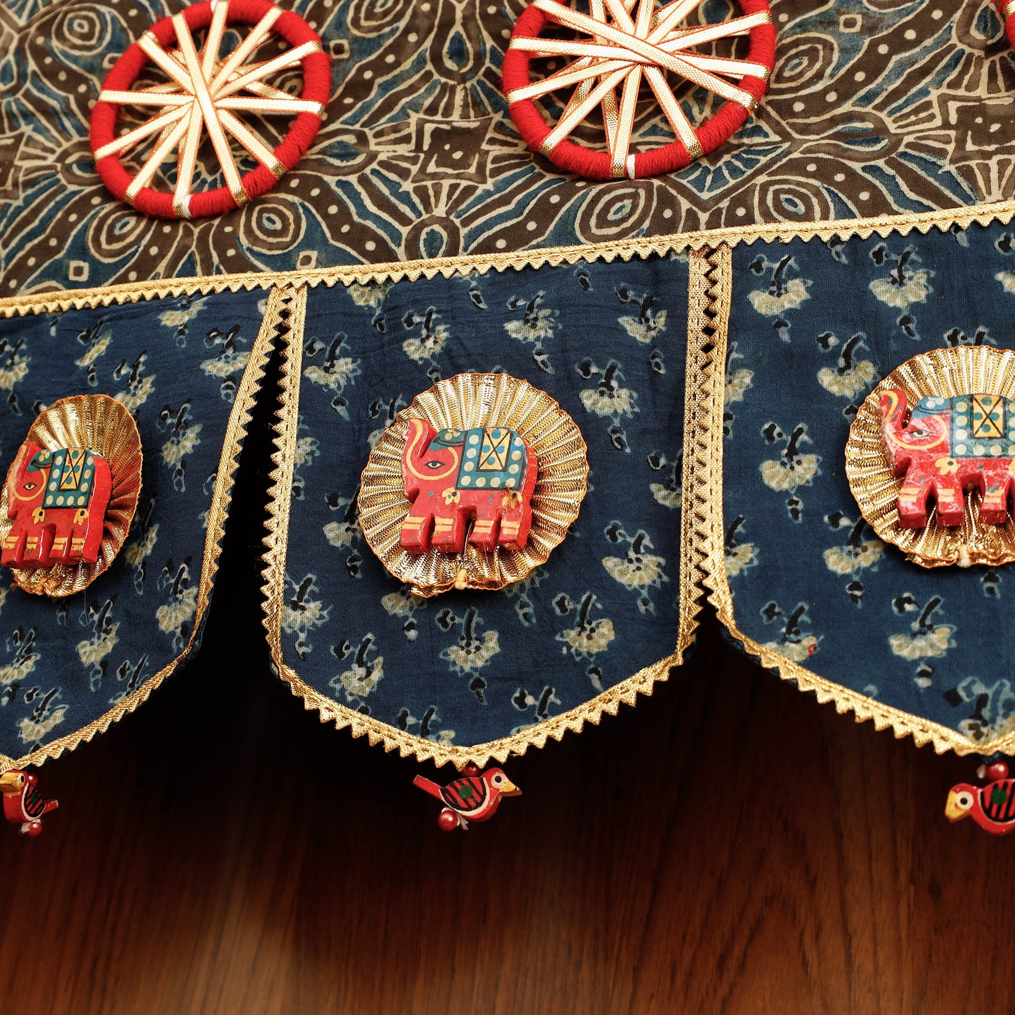  Festive Decor Hand Block Printed Traditional Toran 