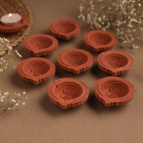  Terracotta Diyas for Eco Friendly Lighting!