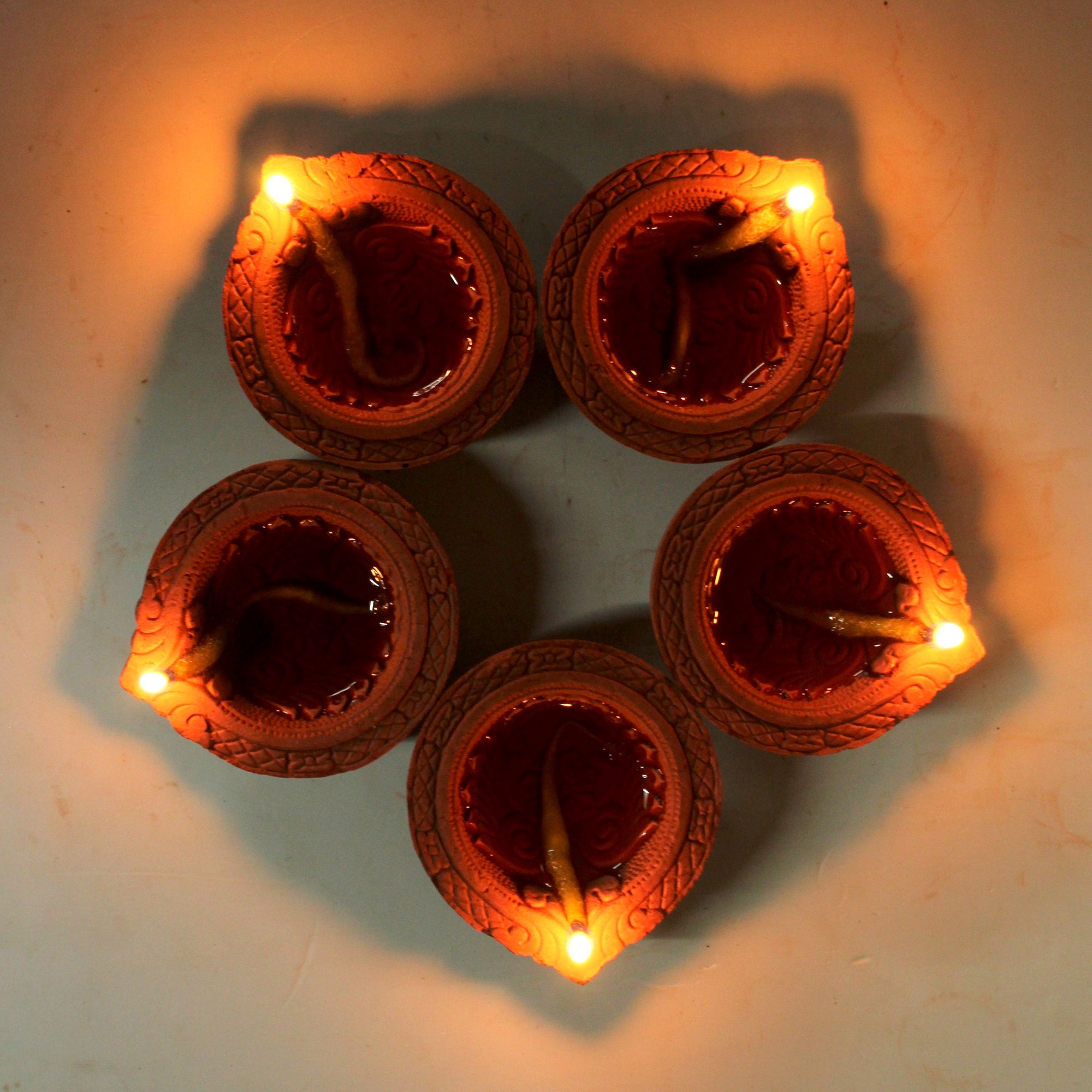  Terracotta Diyas for Eco Friendly Lighting! 