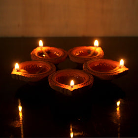  Terracotta Diyas for Eco Friendly Lighting! 