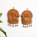  Festive Decor Terracotta Shubh Labh Hangings Online at iTokri.com 