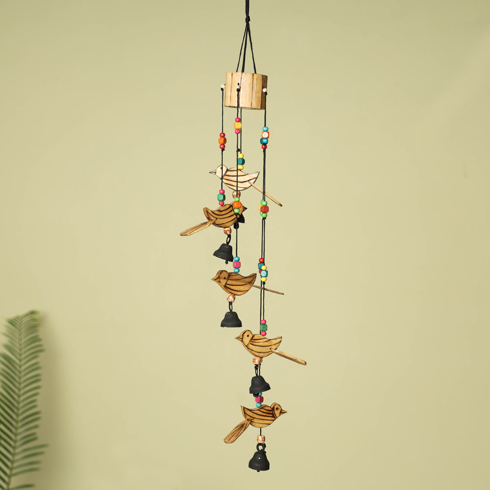  Handcarved Khamhar Wood Jhoomar / Hanging 
