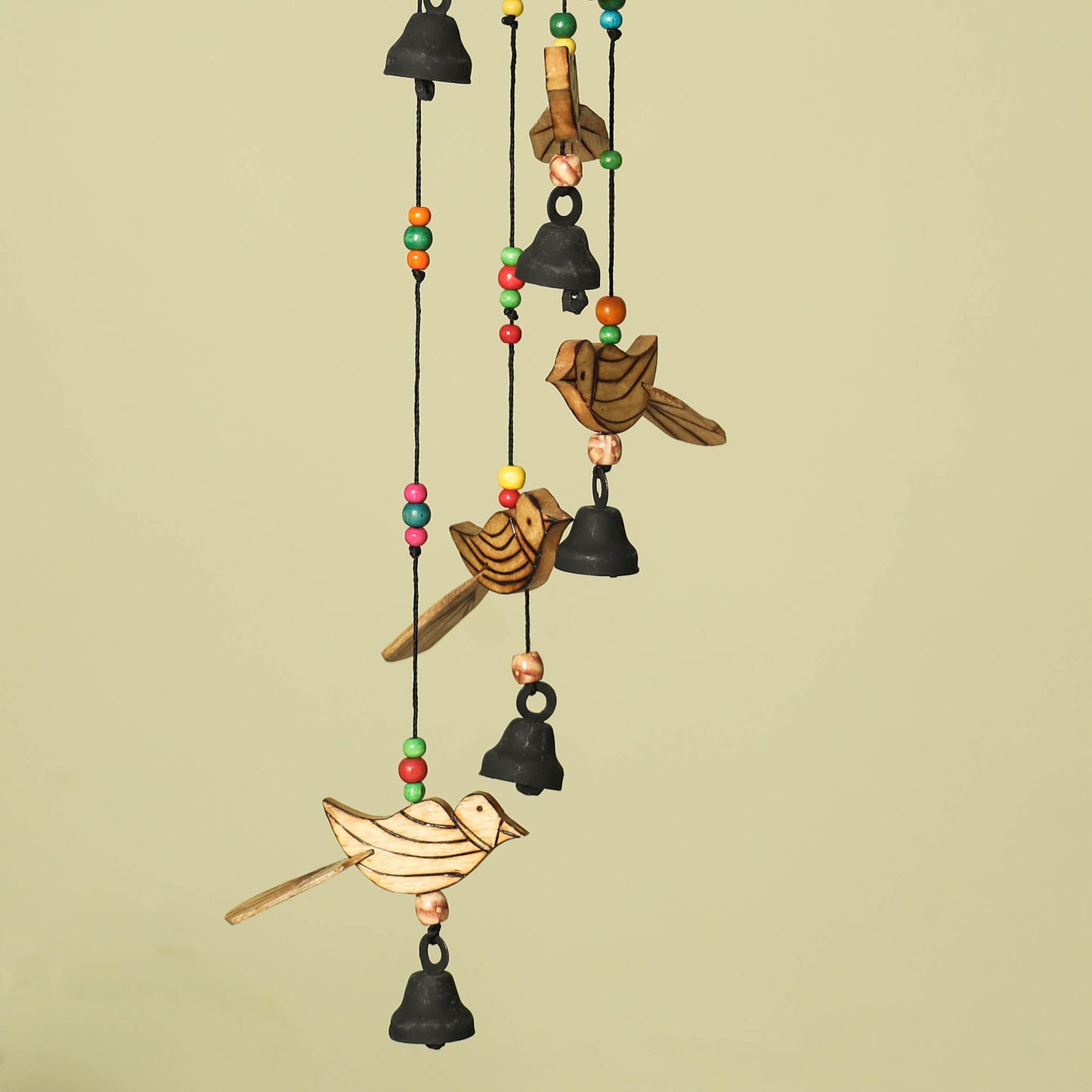  Handcarved Khamhar Wood Jhoomar / Hanging 