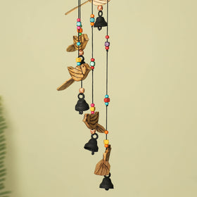  Handcarved Khamhar Wood Jhoomar / Hanging 