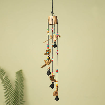  Handcarved Khamhar Wood Jhoomar / Hanging 