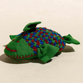  Crocodile - Handmade Stuffed Toy by Dastkar Ranthambhore 