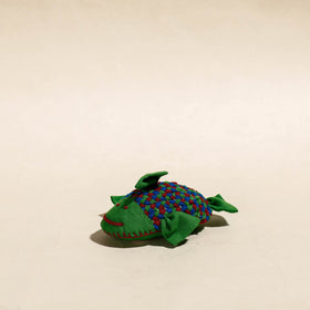  Crocodile - Handmade Stuffed Toy by Dastkar Ranthambhore 