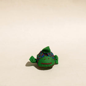  Crocodile - Handmade Stuffed Toy by Dastkar Ranthambhore 