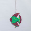  Handpainted Wooden Hanging 