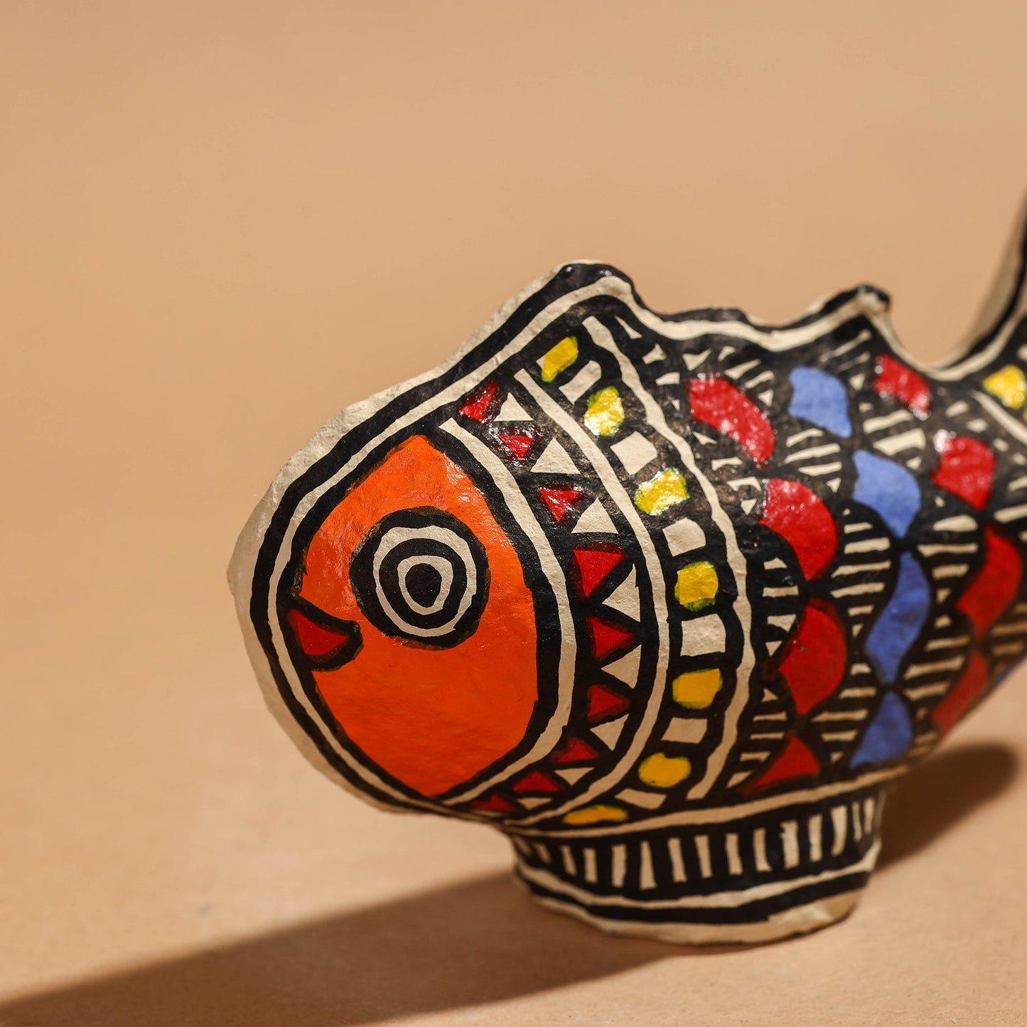 Buy Bird - Madhubani Handpainted Paper Mache Home Decor Item Online l iTokri.com