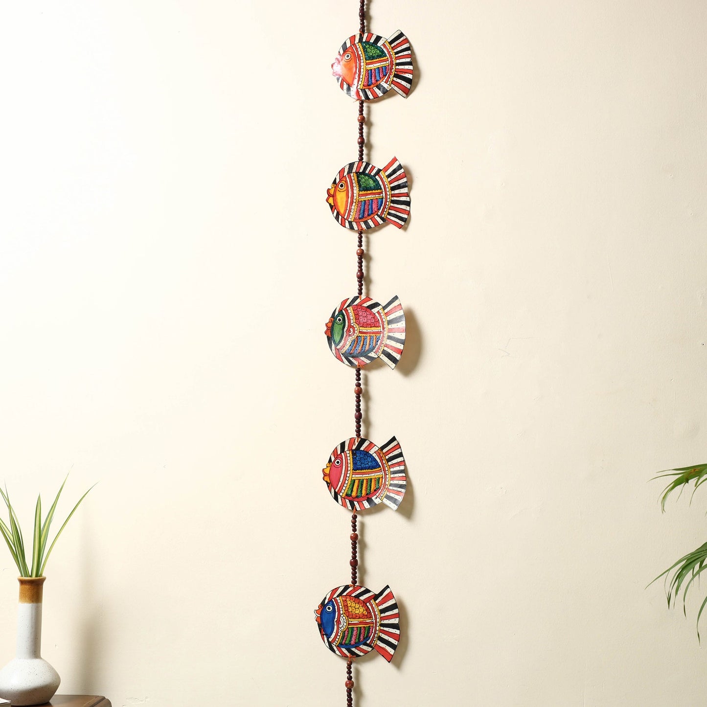  Tholu Bommalata Leather Puppet Wall Hanging l iTokri.com 
