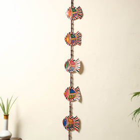  Tholu Bommalata Leather Puppet Wall Hanging l iTokri.com 