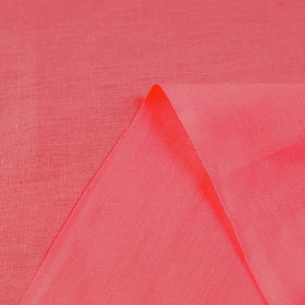 Pink Flex Cotton Prewashed Plain Fabric