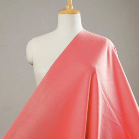 Pink Flex Cotton Prewashed Plain Fabric