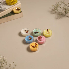 Floating candles - set of 6 - handcrafted