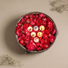 Floating candles - set of 6 - handcrafted