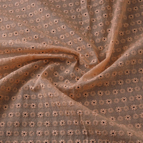 Floral embroidered cotton hakoba fabric 10 - handcrafted
