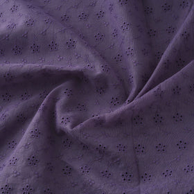 Floral embroidered cotton hakoba fabric 12 - handcrafted