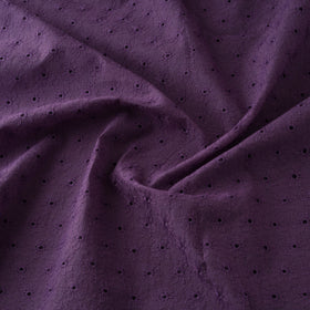 Floral embroidered cotton hakoba fabric 13 - handcrafted