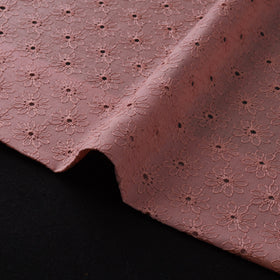 Floral embroidered cotton hakoba fabric 14 - handcrafted