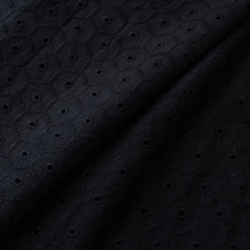 Floral embroidered cotton hakoba fabric 15 - handcrafted