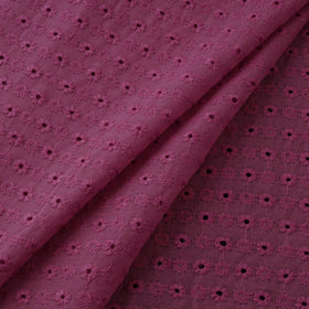 Floral embroidered cotton hakoba fabric 16 - handcrafted