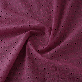 Floral embroidered cotton hakoba fabric 16 - handcrafted