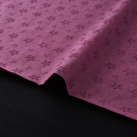 Floral embroidered cotton hakoba fabric 17 - handcrafted