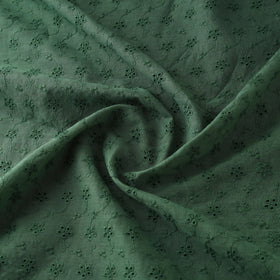 Floral embroidered cotton hakoba fabric 18 - handcrafted