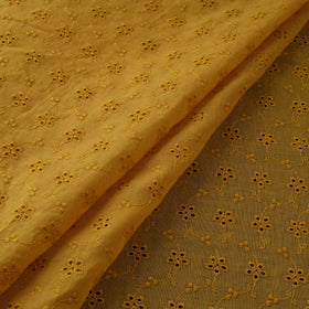 Floral embroidered cotton hakoba fabric 19 - handcrafted