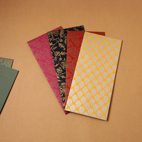 Assorted Set Floral Print Handcrafted Notecards & Envelopes