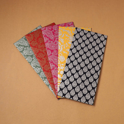 Assorted Set Floral Print Handcrafted Notecards & Envelopes