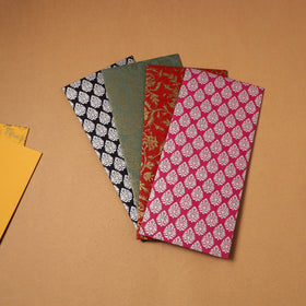 Assorted Set Floral Print Handcrafted Notecards & Envelopes