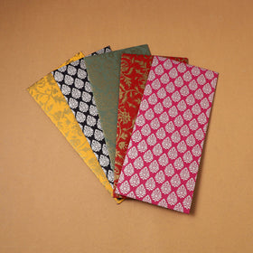 Assorted Set Floral Print Handcrafted Notecards & Envelopes
