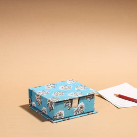  Floral Printed Handcrafted Card Holder with Slips 