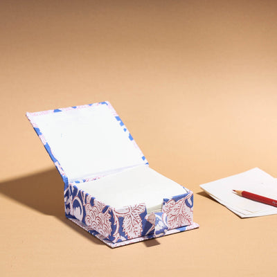  Floral Printed Handcrafted Card Holder with Slips 