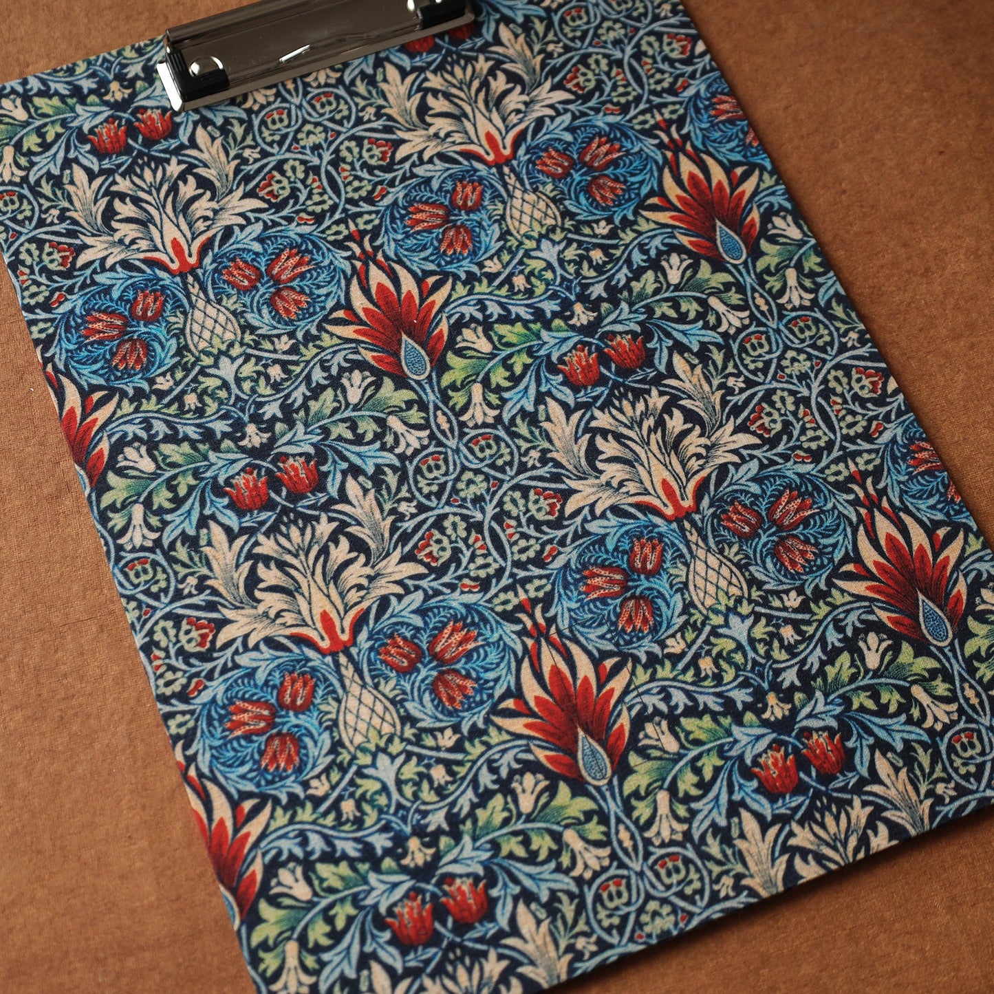  Floral Printed Handcrafted Clipboard 