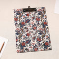  Floral Printed Handcrafted Clipboard 