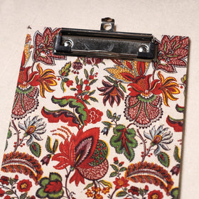  Floral Printed Handcrafted Clipboard 