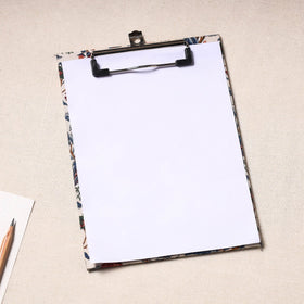  Floral Printed Handcrafted Clipboard 