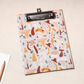  Floral Printed Handcrafted Clipboard 