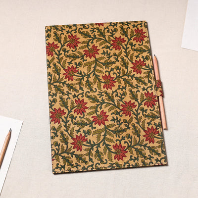 Buy Floral Printed Handcrafted File Folder with Pencil Online at iTokri.com