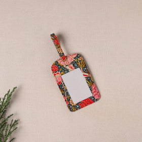 Buy Floral Printed Handcrafted Luggage Tag 