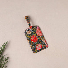 Buy Floral Printed Handcrafted Luggage Tag 