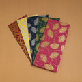  Floral Printed Handcrafted Notecards with Envelopes (Assorted Set of 5) 