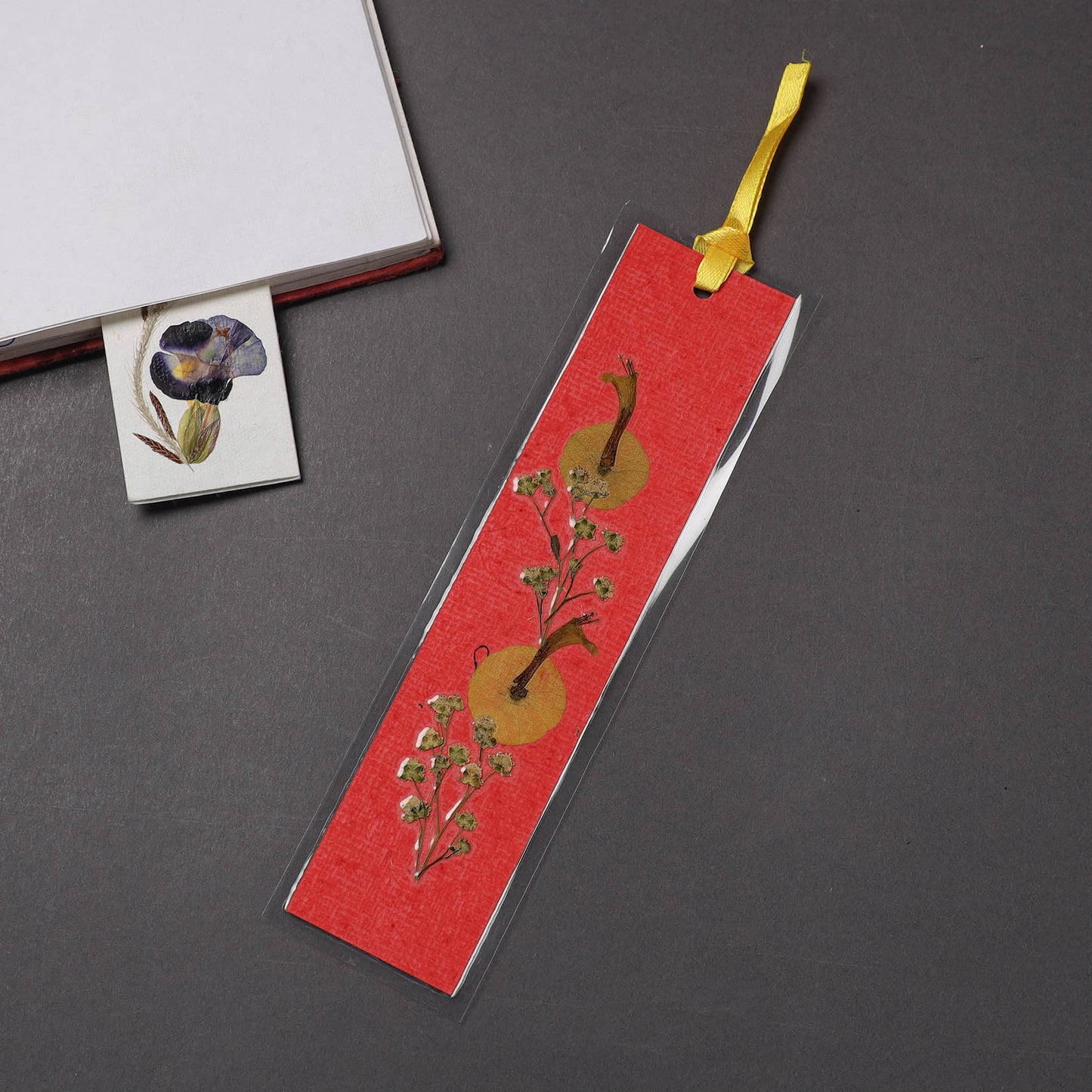 Buy Flower Art Handmade Paper Bookmark 